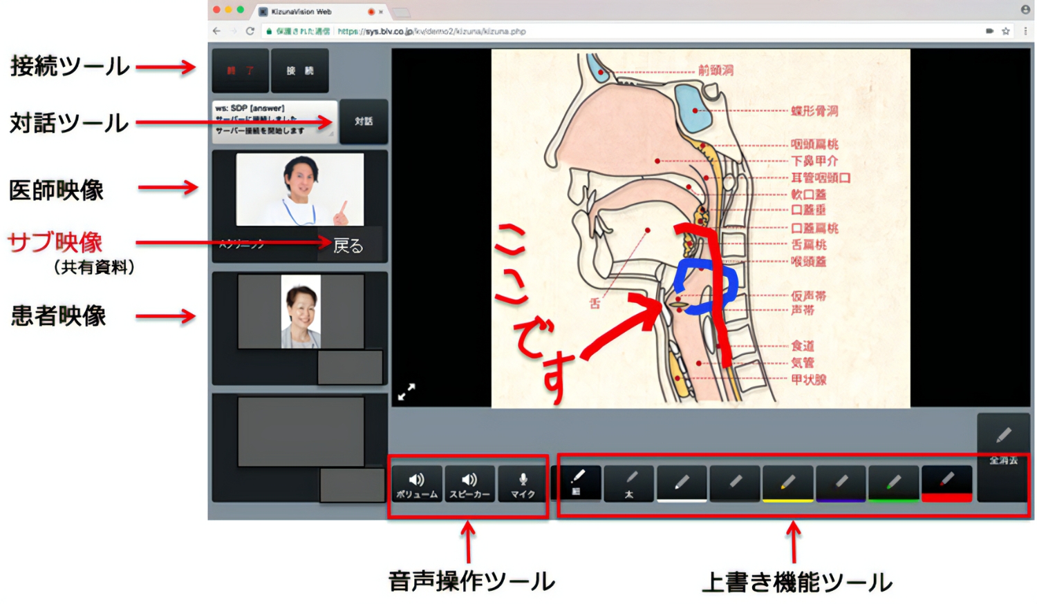 オンライン診療システム